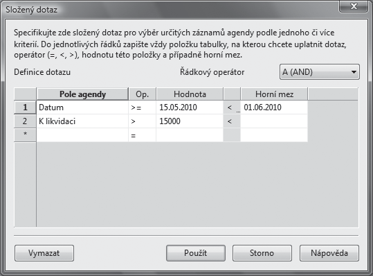 60 2 Základní dovednosti 2 6 60 Výběr faktur podle likvidace Po stisku záhlaví sloupce K likvidaci zobrazí POHODA dynamické záložky pro rychlý výběr záznamů.