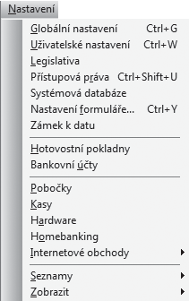 Ekonomický systém POHODA Příručka uživatele 83 Údržbu systému lze provádět i automaticky, a to prostřednictvím načasovaného spuštění programu POHODA, ovšem s nastavenými parametry /K a /Z.