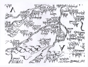 Dalším významným kartografickým dílem je mapa Moravy J. A. Komenského z r. 1627, která byla vyhotovena na podkladě mapy Fabriciovy a vlastních cest autora.