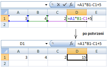 Vytváření vzorců MS Excel neslouží pouze pro zápis textů a čísel, ale především pro různé výpočty. Proto je důležité vědět, jak si snadno vytvořit vzorec pro vlastní výpočet.