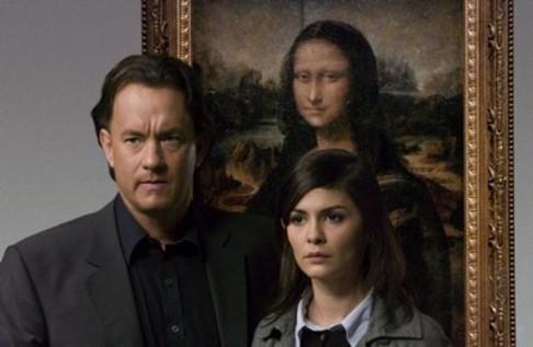 Langdon = Tom Hanks, Sophie Neveu = Audrey