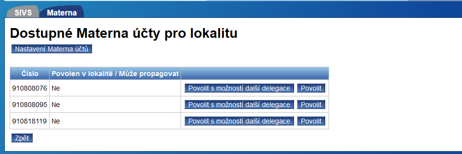 horního menu. Popisu tohoto nastavení je věnována kapitola 4. Do nastavení Materna účtů se lze dostat také po stisku tlačítka Nastavení Materna účtů v horní části okna na obr.