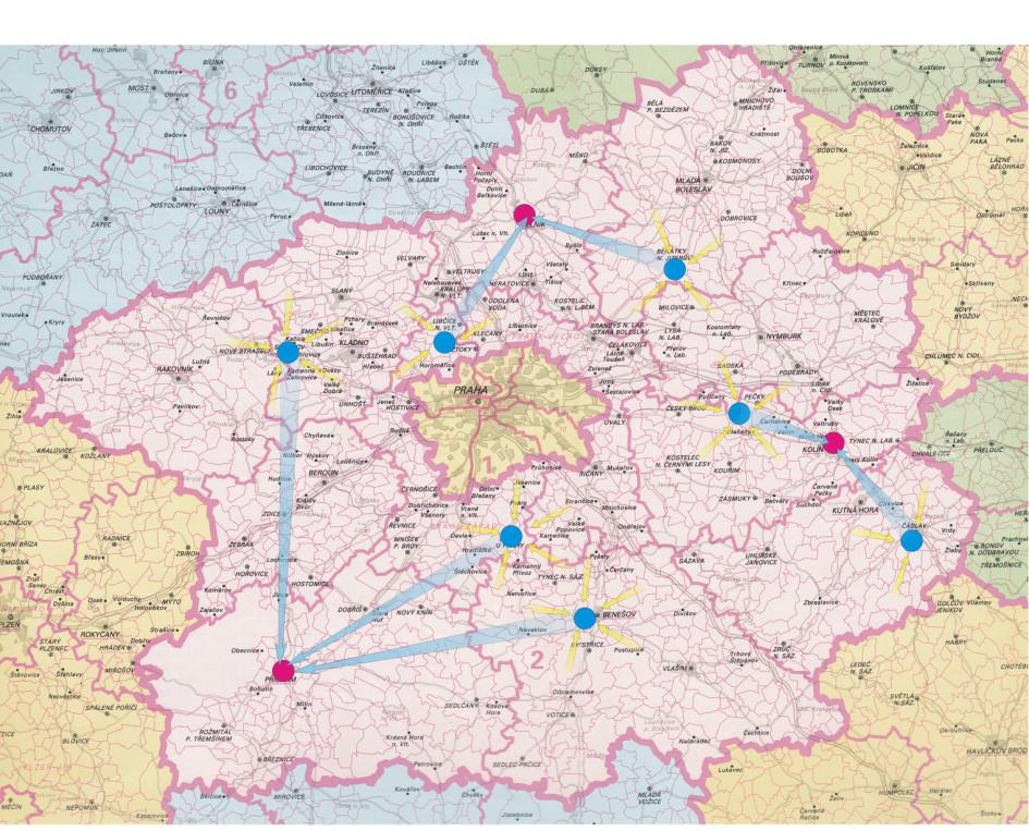 Mapa č.7 Výstavba a provoz takové jednotky se řídí na základě zkušeností pravidly, které je nutno dodržet, tak aby projekt mohl být ekonomicky přijatelný a environmentálně výhodný.