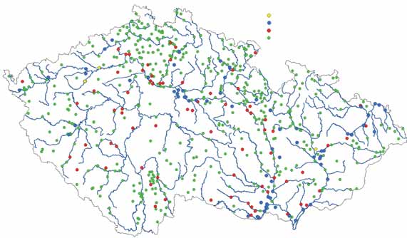 Jakost povrchových a podzemních vod Nejčetněji se vyskytující látky ze skupiny pesticidů jsou už zmiňované metabolity alachloru, metolachloru a acetochloru.