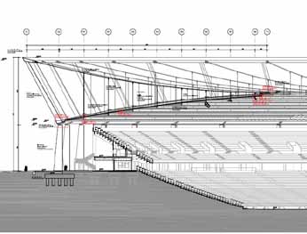 construction regulations, would be an unusually massive structure in its formal expression.