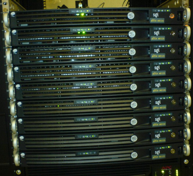 GB RAM Říjen 2009 eru CESNET 2 uzly 8x quad-core Opteron