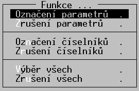 POZOR Převod dat po souborech ovlivní veškeré vybrané firmy pro převod!