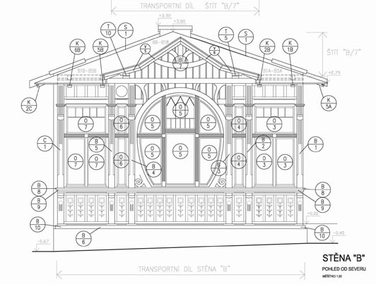 Ing. arch. Tomáš Efler, Projektový atelier pro architekturu a pozemní stavby, s.r.o. Pokyny pro obětovnou výstavbu objektu Pro opětovnou výstavbu altánu je potřeba prioritně vyhledat nové umístění, které je uvažováno na pozemcích areálu Středočeského muzea v Roztokách.