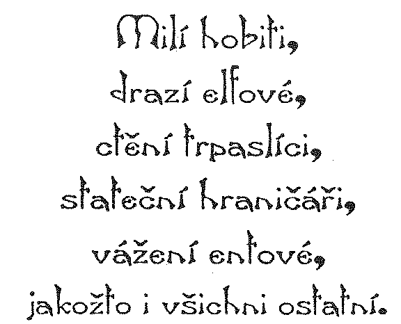 Jednoho večera, když jsem za sebou měl dlouhý a rušný den, a přesto jsem jako obvykle nemohl usnout, jsem se rozhodl napsat vám všem dopis.