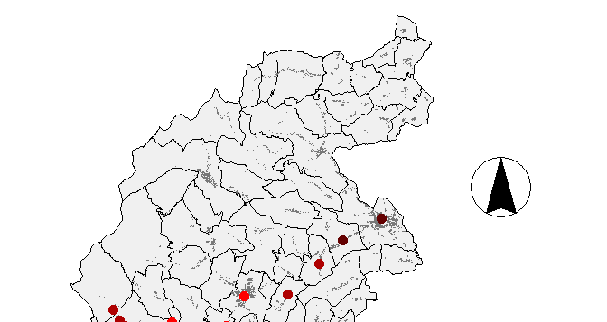 Tab.22. časová dostupnost obcí, ve kterých sídlí význ.