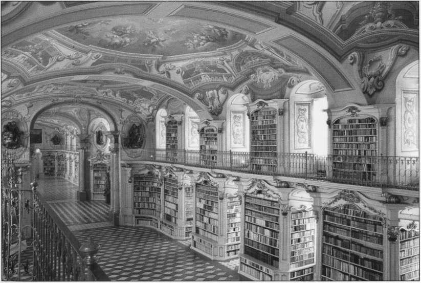 se nachází největší klášterní knihovna na světě.