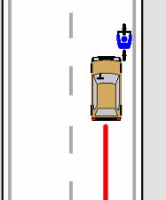 Jsou řidiči, kteří si vychutnávají ofukování cyklistů pravými zrcátky, tedy i slabý přesun vlevo můţe znamenat, ţe se dostanete do cesty autu.