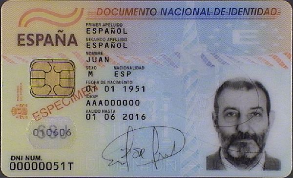 10. ES Španělsko Daňová identifikační čísla se uvádějí v těchto úředních dokladech totožnosti: