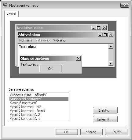 Vaši volbu potvrdíte klepnutím na tlačítko OK. Že je te operační systém opravdu ošklivý? Změňte motiv zpět na Windows Vista a ocitnete se zpět v jednadvacátém století. 184.