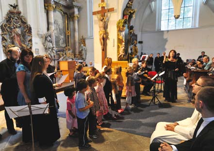 Želivský festival nezaznamenal vrchol návštěvnosti na novodobé premiéře barokního oratoria z klášterního archivu Theatrum Figuratum, kterou si vybral pro záznam i Český rozhlas, ale na svém