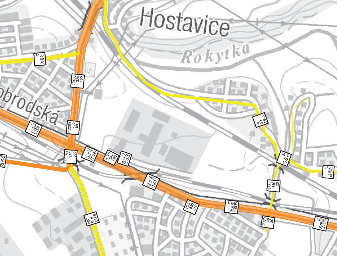 Změní se také směr jejich výjezdů, kdy již většina nebude směřovat k ulici Průmyslové přes dopravně zatížené křižovatky s ulicemi Broumarská a Rožmberská, ale naopak pojedou směr Běchovice.