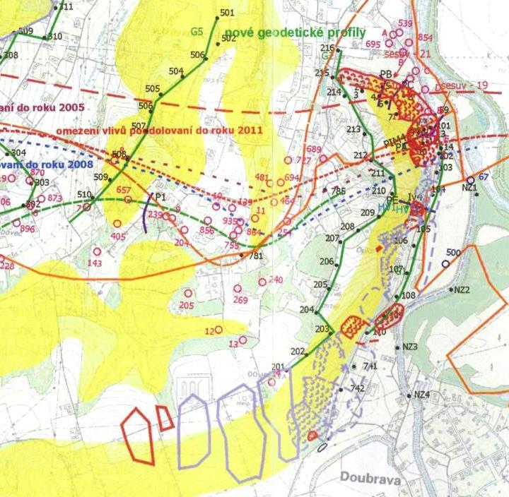 (Převzato ze závěrečné zprávy Monitorování geofaktorů v oblasti svahových deformací Ujala,