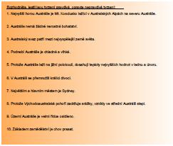 Australské Alpy Austrálci původní obyvatelé Austrálie Vánoční ostrovy zámořské území Austrálie Ježura australská endemit Austrálie Uluru posvátná hora domorodců Willy willy - hluboké tlakové níže,