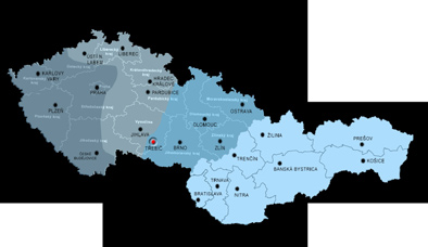 Distribuce od samého počátku obchodní oddělení společnosti Kühtreiber, s.r.o. buduje v České republice rozsáhlou obchodní a distribuční síť.