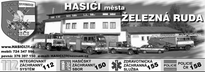 Před naším příjezdem stihl řidič se svým vozem odjet. 6. 12. 2012 Odstranění stromu na silnici u Hojsovy Stráže. 10. 12. 2012 Transport pacienta asistence ZZS na Javorné. 14. 12. 2012 Odstranění stromu spadlého mezi Hojsovou Stráží a Brčálníkem.