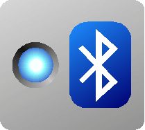 Ikona Bluetooth zobrazuje stav funkce bezdrátového připojení zařízení.