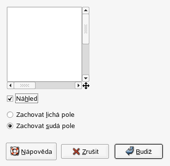 ) Pokud je tato volba aktivní, jsou protilehlé okraje vykresleny komplementární barvou. 14.6 