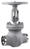 Uzavírací šoupátka dle EN STL 40 KD/KDS PN 10-40 DN 50-800 t [ C] -10 až +400 Provedení: Uzavírací šoupátko přírubové nebo s přivařovacími konci, s přírubovým víkem, těleso z kované nebo svařované