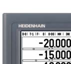 Indikace polohy pro ručně ovládané obráběcí stroje Indikace polohy společnosti HEIDENHAIN pro ručně ovládané obráběcí stroje jsou