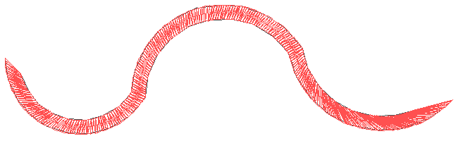 Ujistěte se, že obě prokládané křivky nebo obě polyline, které chcete spojit povrchem, jsou zcela zobrazené na obrazovce. Každá z těchto dvou čar může mít jinou Z-Výšku. 2.