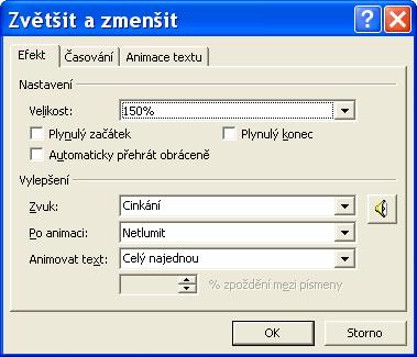 Multimédia v prezentaci Začlenění zvuku Vložení zvuku jako ikony Přiřazení zvuku objektu Přiřazení zvuku animačnímu efektu Přiřazení zvuku přechodu snímků Přehrání skladby z CD Pozor: má-li soubor se