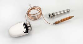 TM 2D šestikanálová sběrnice pro připojení pokojových termostatů (po drátě) k elektrotermickým aktuátorům,