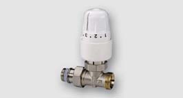 2 Elektrotermický aktuátor výměnou krycího víčka na termostatickém ventilu za elektrotermický aktuátor (art.