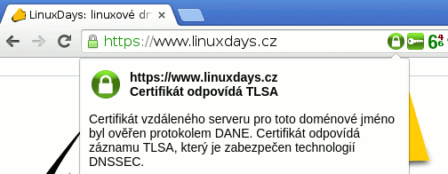 Připíchněte certifikát vytvořte TLSA záznamy v DNS(-SEC) generujte pomocí utility swede zvolte usage podle vašeho vztahu s CA: 0 připíchnutí CA 1 připíchnutí koncového certifikátu 2 vložení nové CA 3