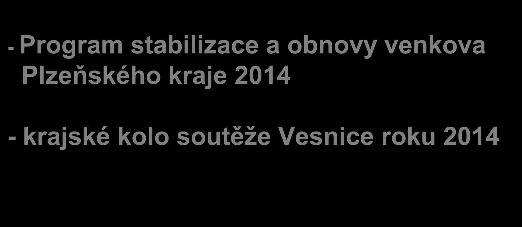 Plzeňského kraje 2014 -