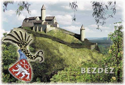 Velká věž, bergfrit 12 královský palác 13 kaple sv.