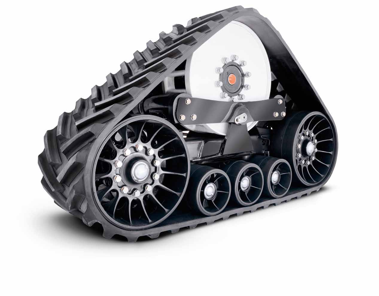 18 19 SYSTÉM PÁSOVÉHO PODVOZKU SMARTTRAX SMARTTRAX, MENŠÍ UTUŽENÍ PŮDY, ŠPIČKOVÉ POHODLÍ SYSTÉM NAVRŽENÝ VÝROBCEM PRO ZVÝŠENÍ VÝKONNOSTI NA FARMĚ Zcela nový systém SmartTrax TM byl navržen tak, aby