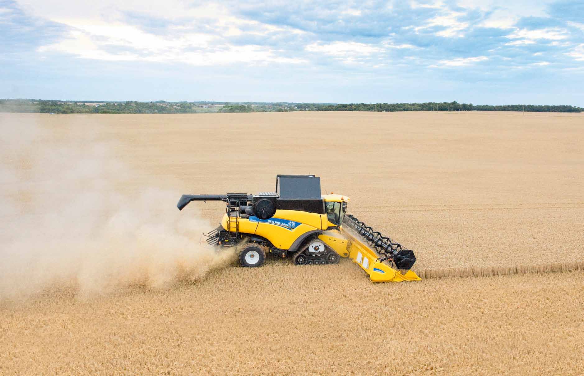 4 5 Historie HISTORIE MODERNÍCH SKLÍZECÍCH MLÁTIČEK SPOLEČNOSTI NEW HOLLAND ZE ZEDELGEMU Vlajkové lodě New