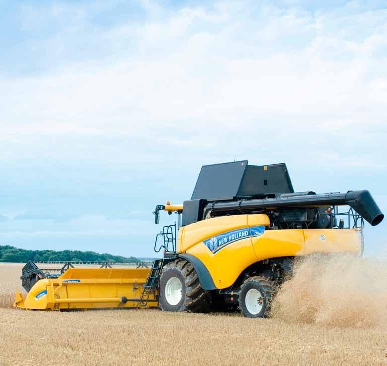 Pomocí strategie Clean Energy Leader se společnost New Holland snaží zefektivnit zemědělství při respektování životního prostředí.