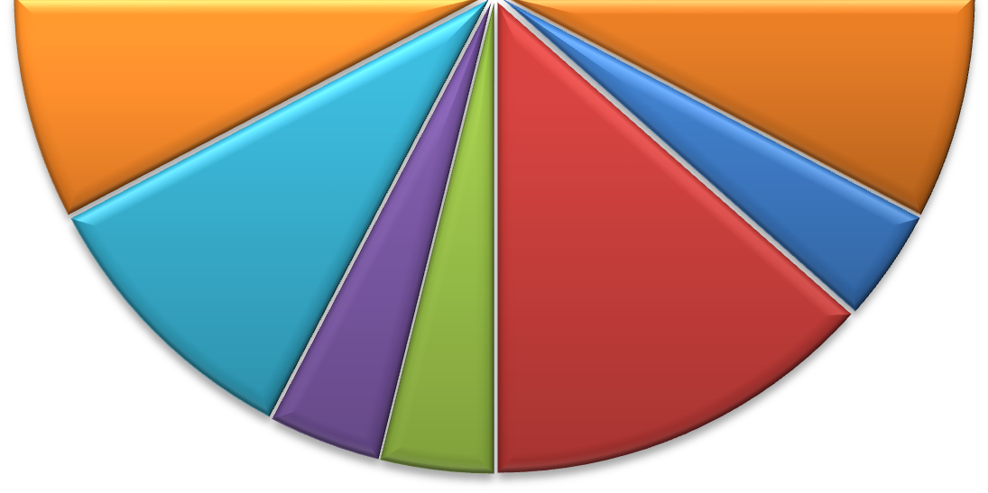 výtvarný kroužek 6% německý jazyk 2% bruslařská škola 6% gymnastika 8% pracovní tvoření 8% pohybový 10% anglický jazyk 4%