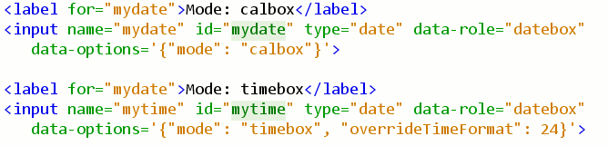min.js"></script> <script type="text/javascript" src="http://dev.jtsage.com/cdn/datebox/latest/jqm-datebox.mode.calbox.min.js"></script> <script type="text/javascript" src="http://dev.jtsage.com/cdn/datebox/latest/jqm-datebox.mode.datebox.min.js"></script> <script type="text/javascript" src="http://dev.jtsage.com/cdn/datebox/latest/jqm-datebox.mode.flipbox.