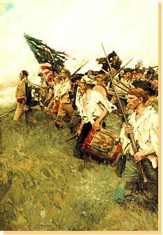 Americká válka za nezávislost (1775-1783) Poměr sil Britové x disciplinovaná armáda dobře ozbrojení silné loďstvo vojáci daleko od domova neznají území