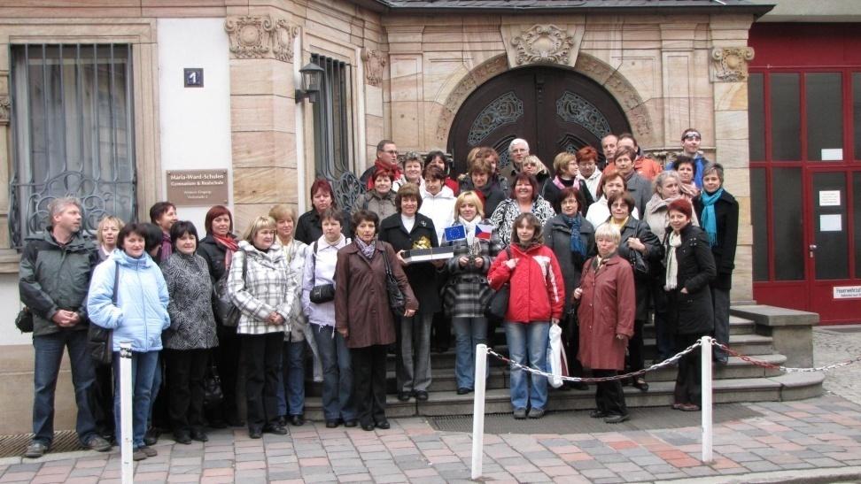 Maria Ward Gymnasium v Bamberku Partnerská škola Obchodní akademie, Lysá nad Labem Ţákyně od 5. do 12.