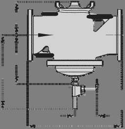 Rozměry s typem 2114 ventil vyvážený vakem Typ 2114 Typ 2231/2233 Typ 2232/2234 L Ø25 310 H H1 T T 290 410 se samostatným nastavením pracovního bodu 375 Ø25 Rozměry v mm a hmotnosti Typ 2114 ventil