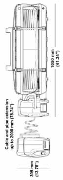 ascent/descent 360kg / 794lbs 0,06 m/s360kg / 794lbs 0,06 m/s max Váha load plošiny capacity 140kg / 309 lbs 360kg / 794lbs 140kg / 309 lbs360kg / 794lbs lift weight 140kg / 309 lbs 140kg / 309