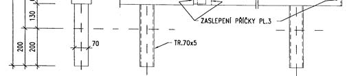 Na mostních objektech nad rychlostními komunikacemi nebo jinými důležitými plochami může být zábradlí doplněno drátě- Obr. 4.