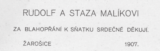 Stázinka se stěhuje do Žarošic a zvyká si na pro ni nové prostředí brzy nato Rudolf vydražil v exekuční dražbě obecní hostinec č.