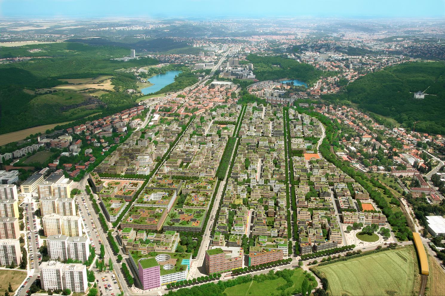 Příklady architektonických a urbanistických soutěží v ČR Transformace