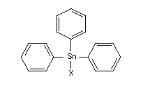 věty S* S1/2 (trifenylcín-hydroxid, S26 (trifenylcín-hydroxid, S27 (trifenylcín-chlorid) S28 (trifenylcín-hydroxid, S36/37/39 (trifenylcín-hydroxid, trifenylcín-acetát S45 (trifenylcín-hydroxid, S60
