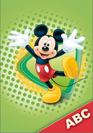 na ABC Mickey Desky na 123 Mickey