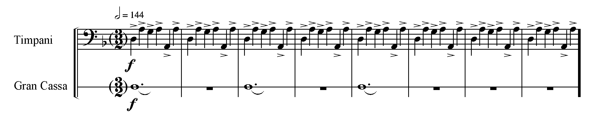 Notový p íklad 64 Carl Orff Carmina